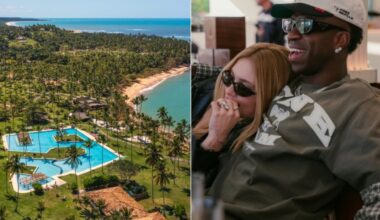 Pousada que Virginia e Vini jr escolheram para o Natal tem praia exclusiva de 1 km e diárias de R$ 15 mil