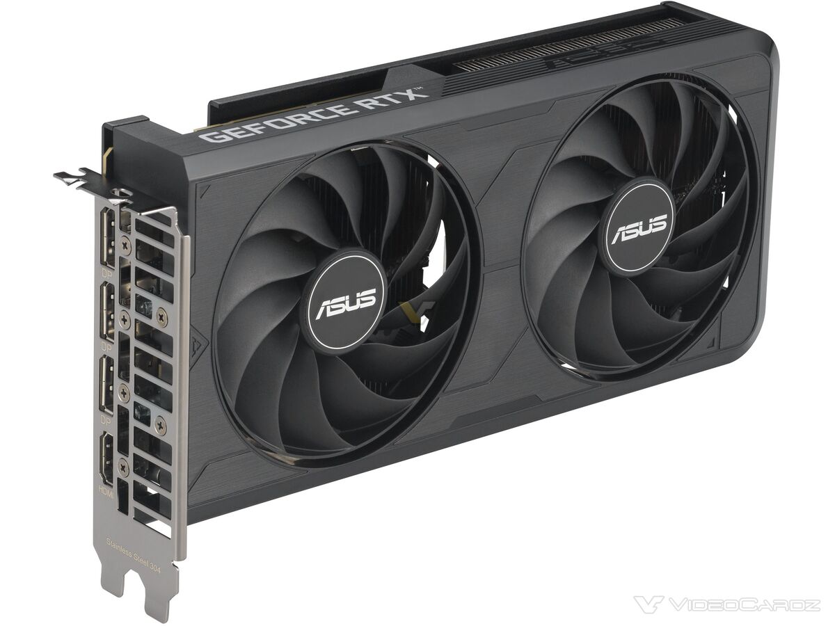 ASUS lança GeForce RTX 5060 Dual Evo Series, mais fina e com interface PCIe menor