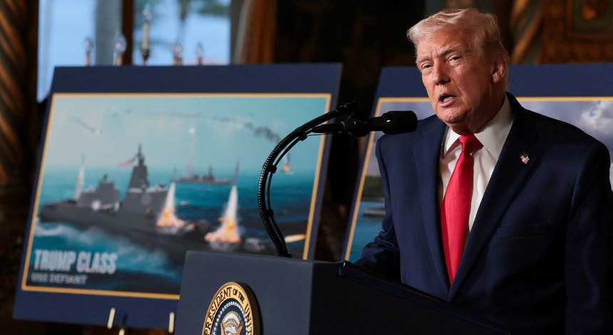 Donald Trump anuncia nova classe de navios de guerra com o seu nome