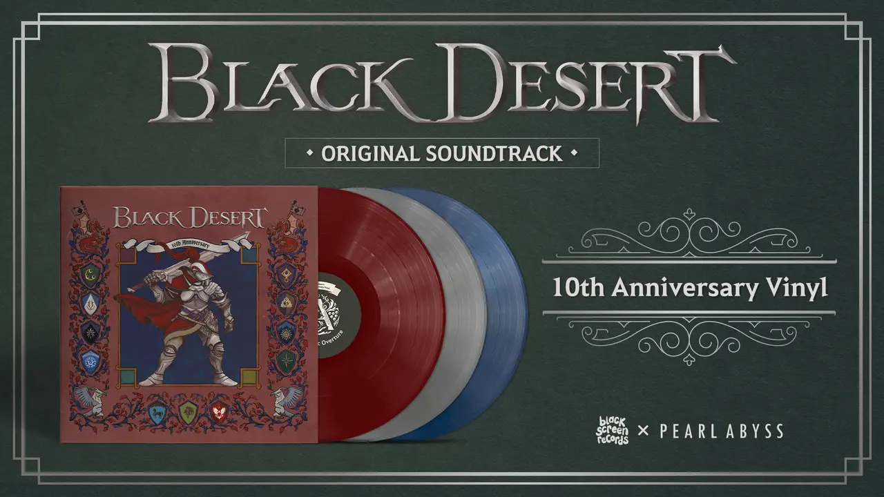 Black Desert celebra 10 anos com trilha sonora oficial em vinil – Gamers & Games