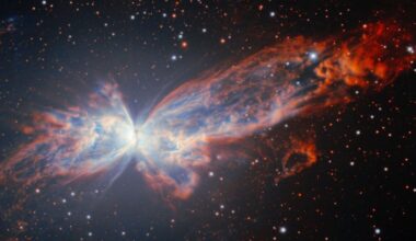 Nebulosa da Borboleta é registrada por telescópio no Chile; veja