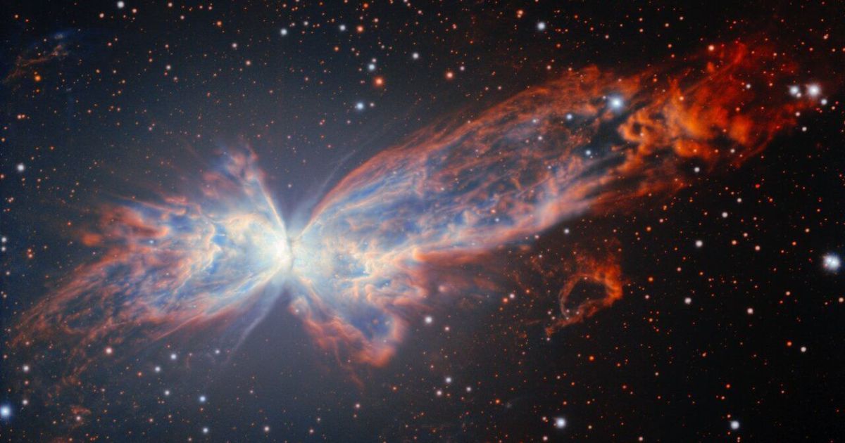 Nebulosa da Borboleta é registrada por telescópio no Chile; veja