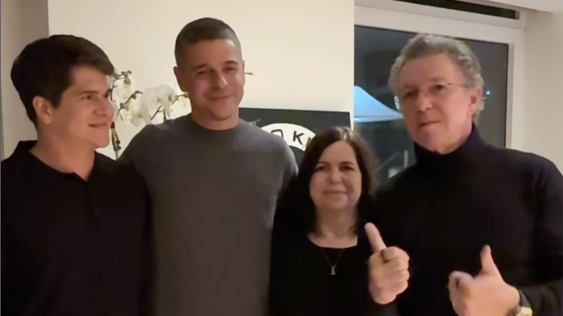 Os quatro filhos de Boni: Bruno, Diogo, Gigi e Boninho - Foto: Reprodução / Instagram