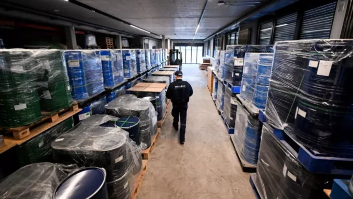 Imagem do interior do bunker nazi