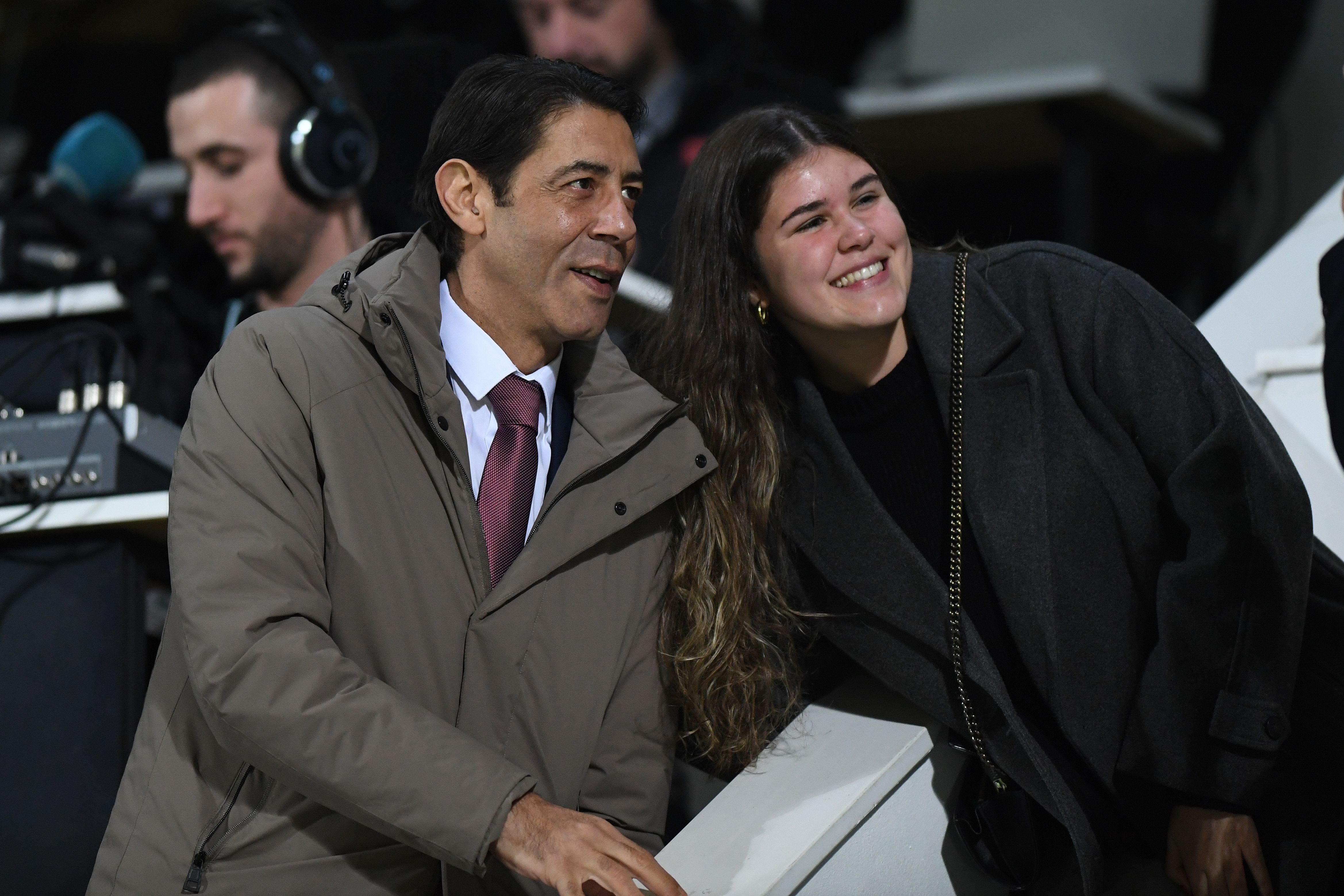 Rui Costa, presidente do Benfica, no Estádio Comendador Joaquim de Almeida Freitas - Foto: Rogério Ferreira / Kapta+
