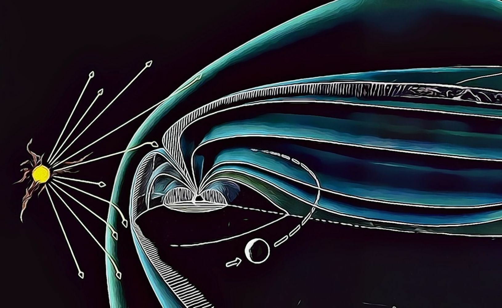 A atmosfera da Terra está a escapar para a Lua