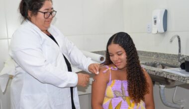 Gestantes de Barreiras começam a receber as primeiras doses da vacina contra bronquiolite - Prefeitura de Barreiras