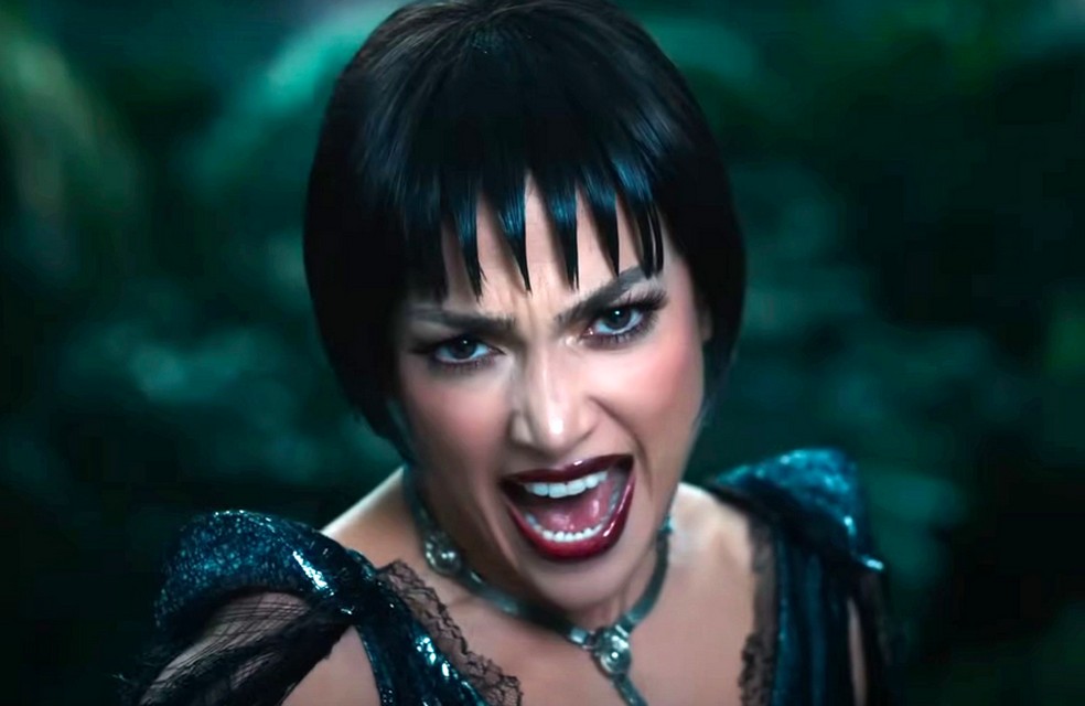 Jennifer Lopez em O Beijo da Mulher-Aranha — Foto: Reprodução