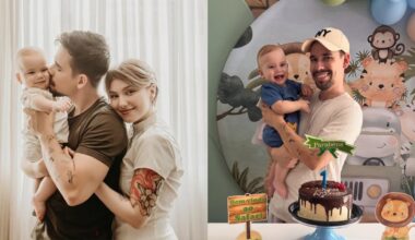 Lucas Borbas, Isabel Veloso e o filho - Foto: Reprodução / Instagram