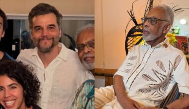 Wagner Moura e Gilberto Gil - Foto: Reprodução / Instagram