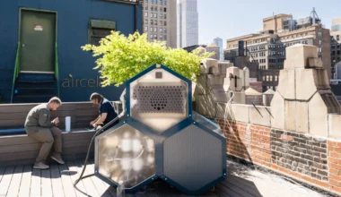 Imagem máquina que transforma o dióxido de carbono em gasolina