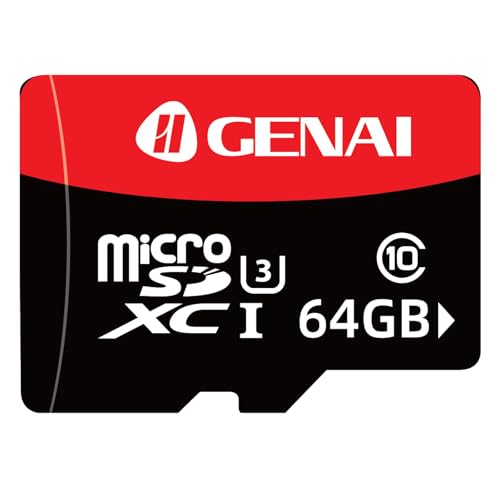 Cartão de Memória Cartao de Memoria 128/64/32gb GENAI Micro SD Card Cartao de Memoria 64GB Card SD Card - 62Gb