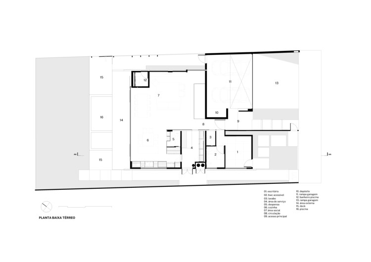 Casa Circular / Bloco B arquitetura - Imagem 19 de 22