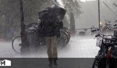 Chuva forte e neve: estes são os distritos sob aviso laranja