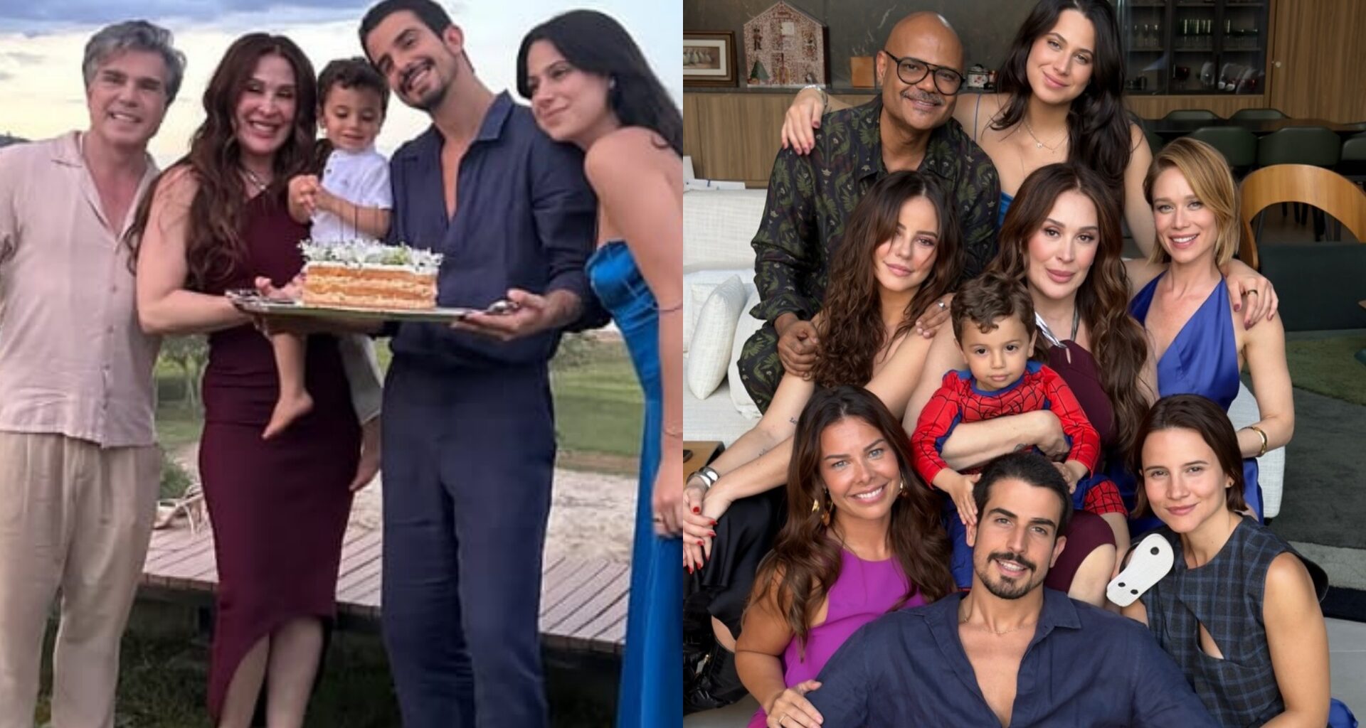 Claudia Raia mostra a comemoração de seu aniversário