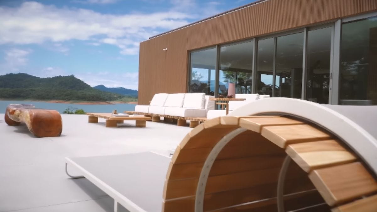 como é a casa da atriz claudia raia a adriana de rainha da sucata