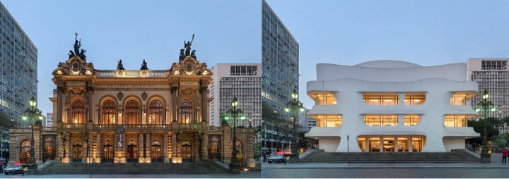 Como seriam esses 8 prédios se fossem projetados por Oscar Niemeyer?