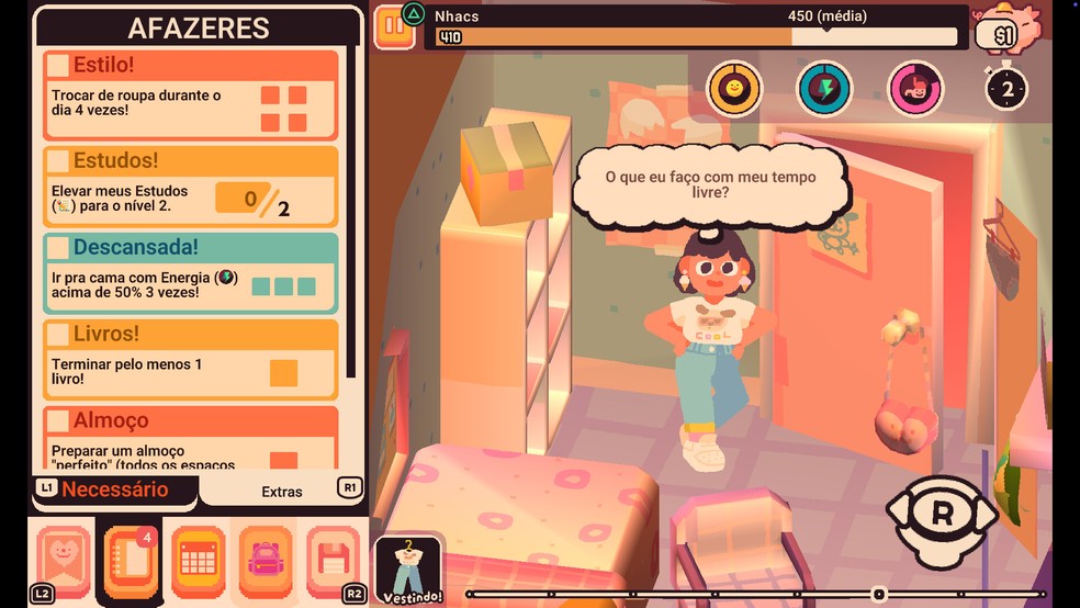 Cena do jogo 'Consume me' — Foto: Divulgação