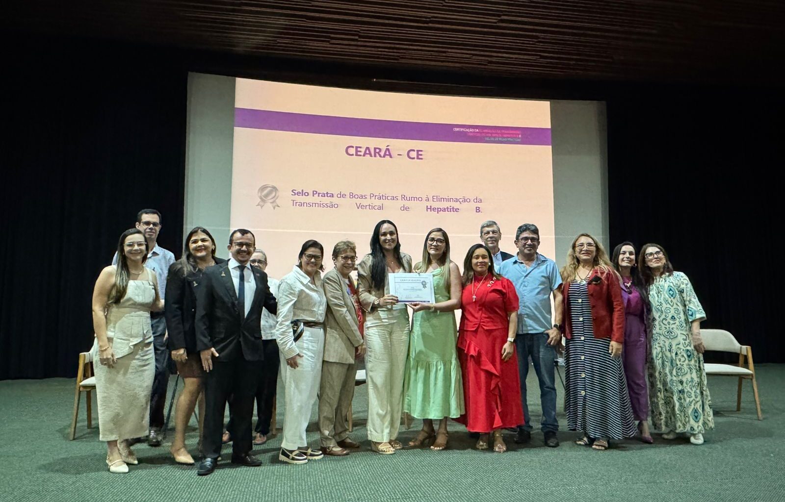Saúde do Ceará recebe Selo Prata de Boas Práticas rumo à eliminação da transmissão vertical da hepatite B