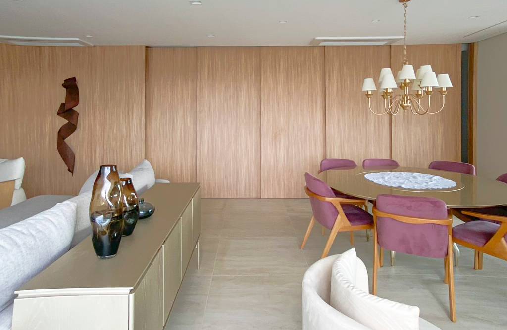 Design orgânico: por que a mesa redonda é tendência. Projeto de Daniela Funari.