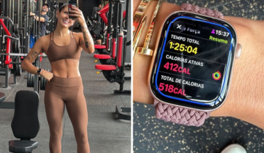 Ana Castela exibe corpo sarado e treina com pulseiras avaliadas em mais de R$ 150 mil