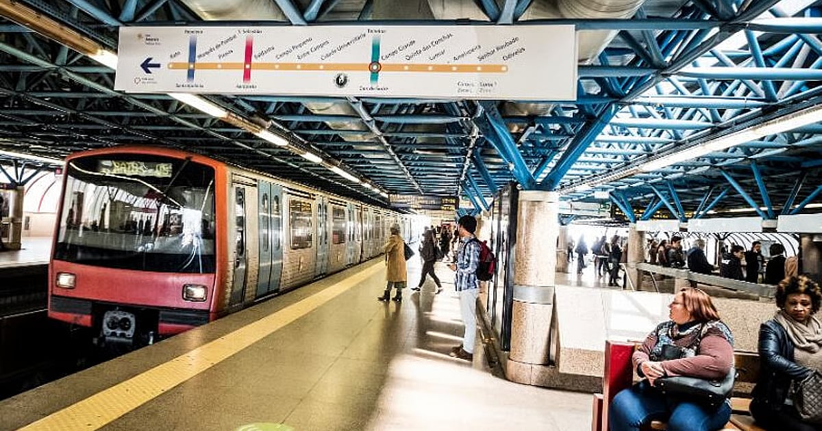 Comboios, Carris e barcos com serviços mínimos, Metro de Lisboa de fora