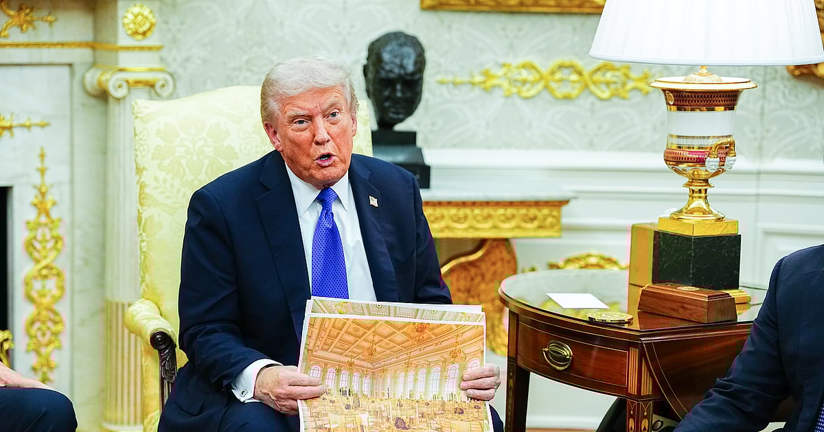 Grupo de preservação tenta bloquear salão de baile de 300 milhões na Casa Branca