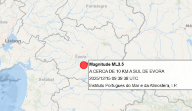 Abalo de Magnitude 3,5 na Escala de Richter Sem Registo de Danos