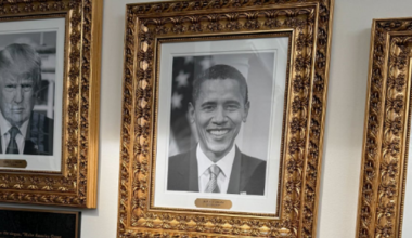 Retratos de Biden e Obama na Casa Branca Criticados