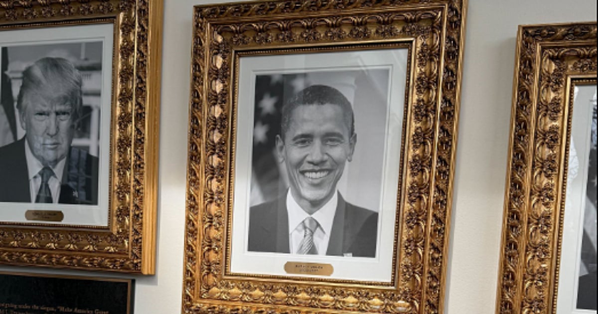 Retratos de Biden e Obama na Casa Branca Criticados