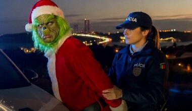 PSP detém o "Grinch" e alerta para a segurança nas estradas