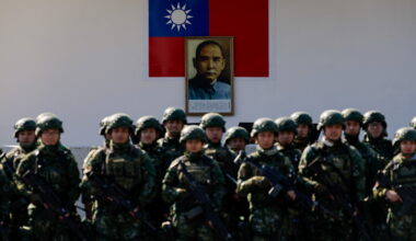 China lança exercícios militares ao redor de Taiwan