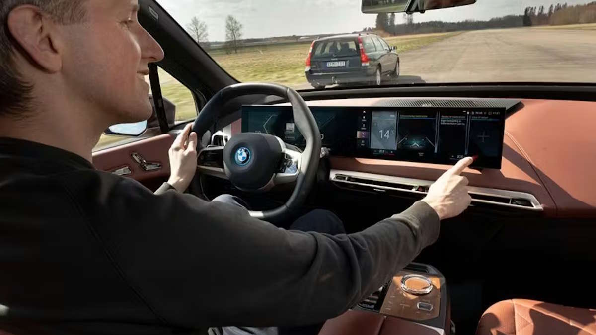 ecrãs táteis segurança condutores