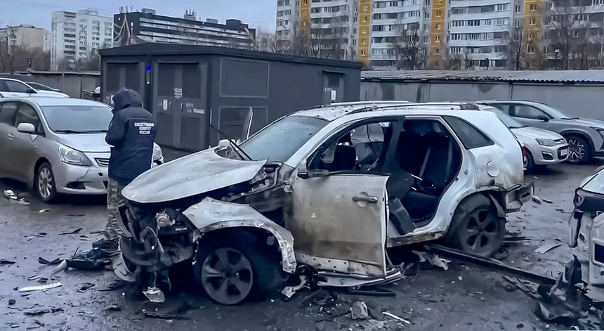 General russo morto em atentado com carro-bomba em Moscovo