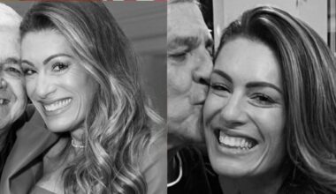 Elaine Mickely lamenta morte do pai