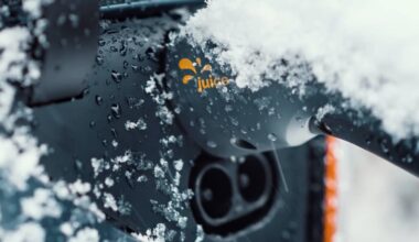 Carro elétrico no frio