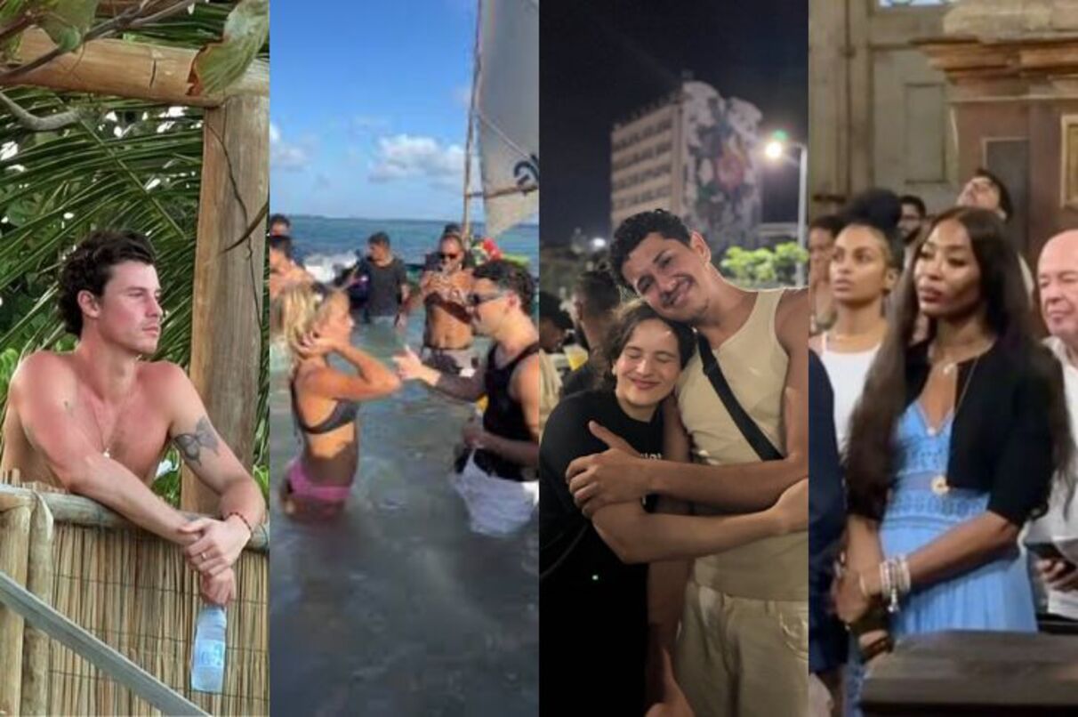 Veja famosos que estão no Brasil neste fim de ano