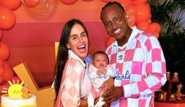 Thiaguinho celebra 3 meses do filho com tema Tardezinha