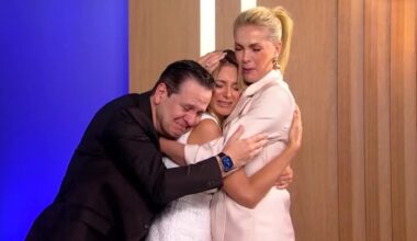 Ticiane Pinheiro se emociona em despedida da Record: "Eu cresci a