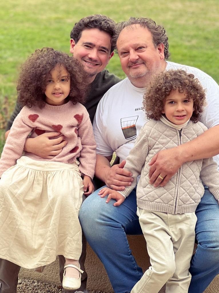 Erick Jacquin mostra foto com os 3 filhos - Foto: Reprodução / Instagram