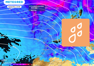 Esta quinta-feira uma frente fria muito ativa chegará a Portugal: chuva até 30 mm, neve e vento; zonas mais afetadas