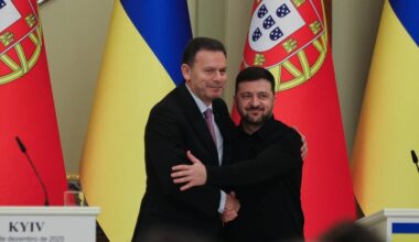 Zelensky quer Portugal a participar na reconstrução e situa ambos os países na "Europa Unida"