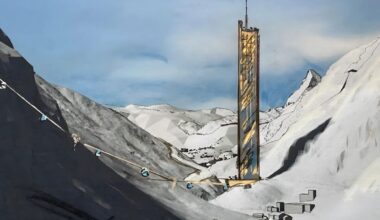 Heinz Julen quer construir arranha-céus em lugar inacreditável