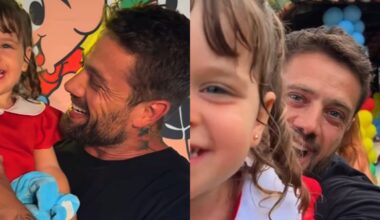 Rafael Cardoso com a filha caçula, Helena - Foto: Reprodução / Instagram @rafaelcardoso9
