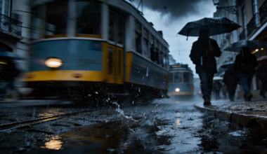 Chuva em Portugal. Crédito: Freepik AI