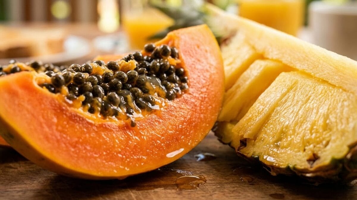 frutas para desinchar