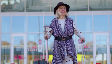 Mulher no aeroporto. Créditos: Freepik