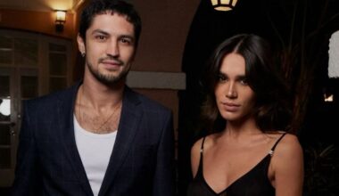 Gabriel Leone e a esposa, Carla Salle