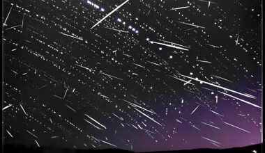 Veja imagens da chuva de meteoros Geminídeas, a melhor do ano