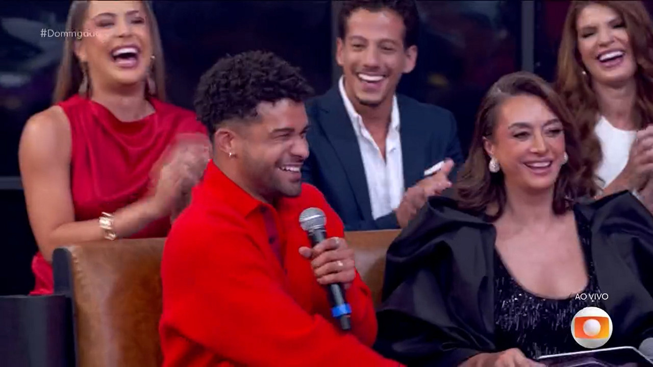 Fernanda Paes Leme “expõe” Álvaro e o faz mudar de voto no Domingão